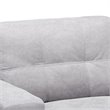 Bowery Hill Light Grey Sectional Sofa with Right Facing Chaise