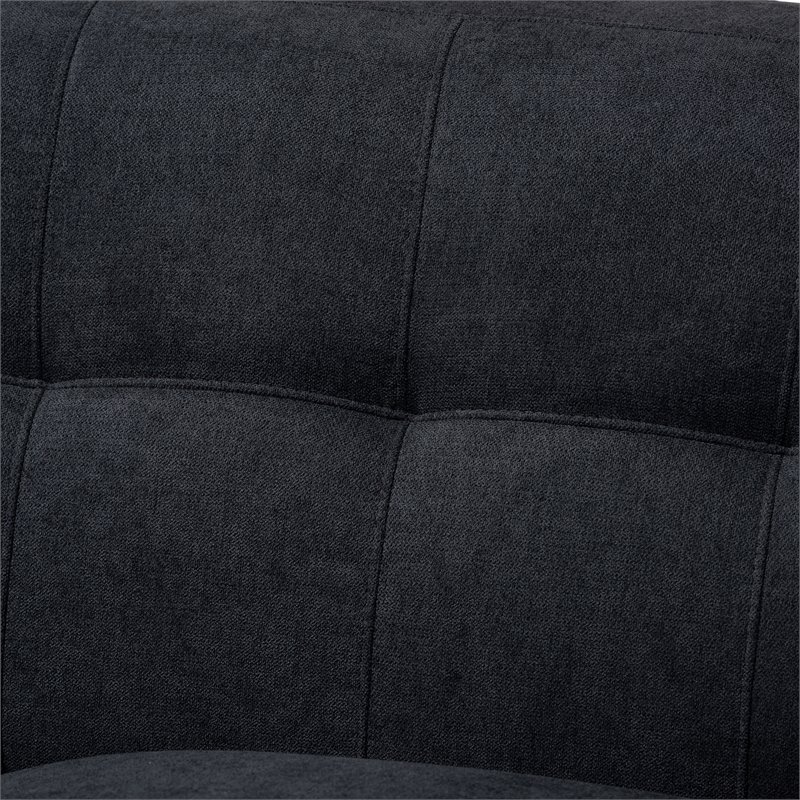 Bowery Hill Dark Grey Upholstered Living Room Set