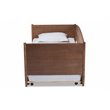 Bowery Hill Brown Finished Wood Daybed with Trundle