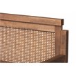 Bowery Hill Traditional Wood Daybed with Woven Detailing in Brown