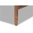 Bowery Hill Traditional Wood Daybed with Woven Detailing in Brown