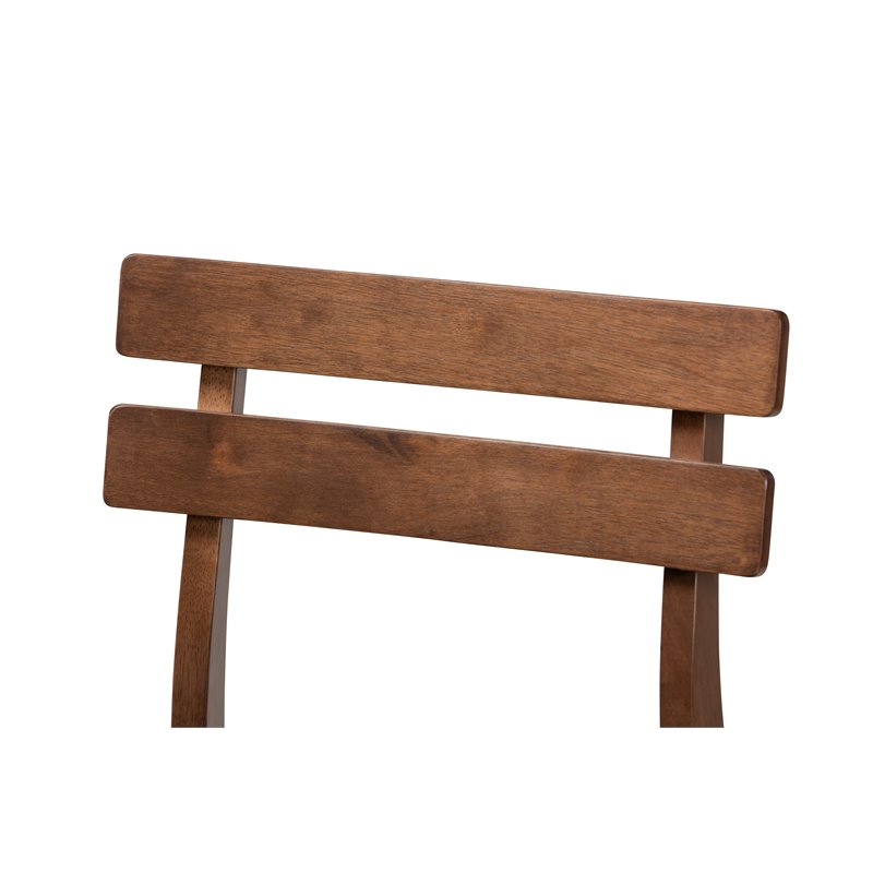 Bowery Hill Dark Gray Upholstered Wood Counter Stools (Set of 2)