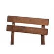 Bowery Hill Dark Gray Upholstered Wood Counter Stools (Set of 2)