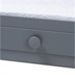 Bowery Hill Twin Trundle in Gray