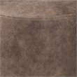 Bowery Hill Black with Grey and Brown 2-Piece Table and Ottoman Set