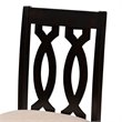 Bowery Hill Contemporary Sand Upholstered Wood Counter stools (Set of 2)