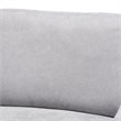 Bowery Hill Light Grey Sectional Sofa with Left Facing Chaise