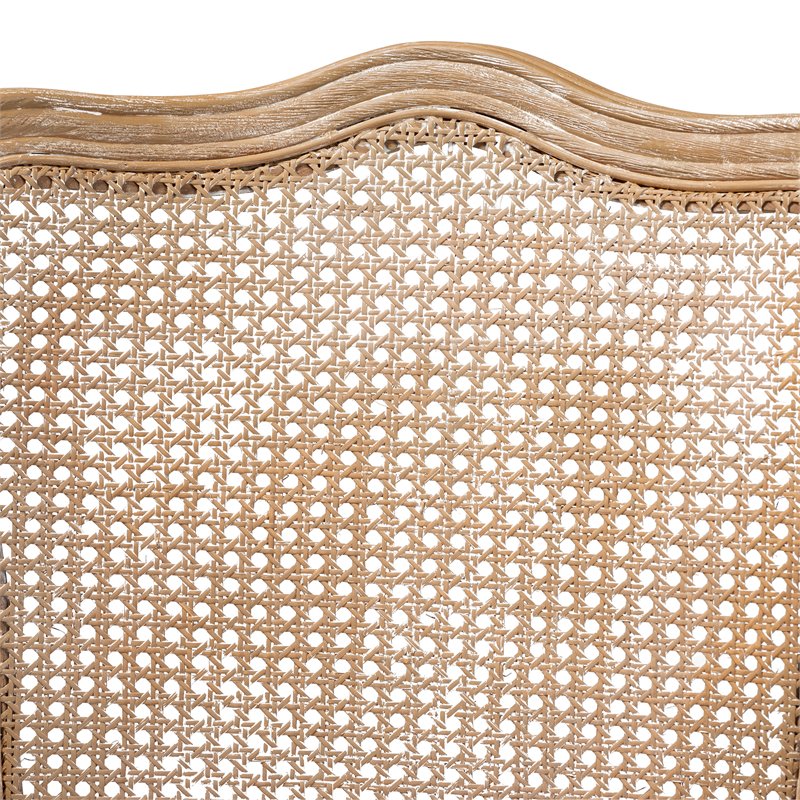 Bowery Hill Velvet Fabric and Oak Wood Accent Chair in Light Pink