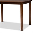 Bowery Hill 5-Piece Wood Dining Set in Brown and Walnut