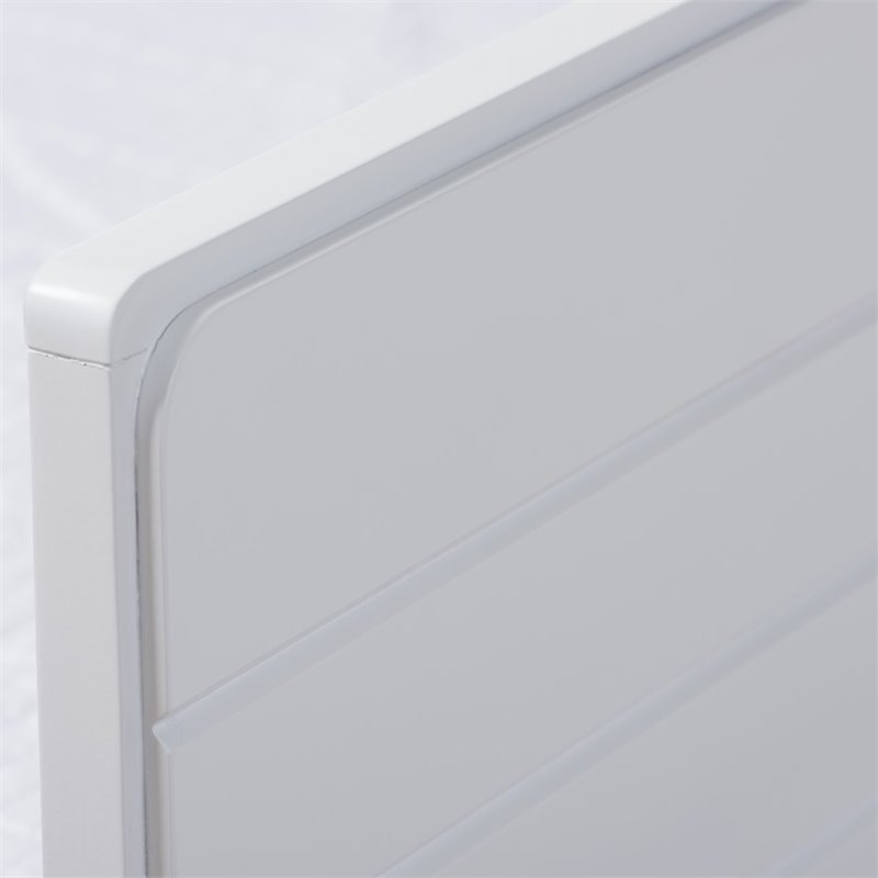 Bowery Hill Wood Storage Daybed with Trundle in White