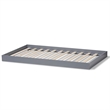 Bowery Hill Contemporary Twin Trundle in Gray