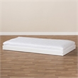 Bowery Hill Contemporary Twin Trundle in White