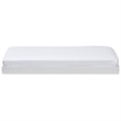 Bowery Hill Contemporary Twin Trundle in White