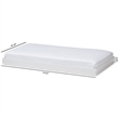 Bowery Hill Contemporary Twin Trundle in White