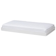 Bowery Hill Contemporary Twin Trundle in White