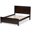 Bowery Hill Full Platform Bed in Espresso