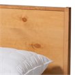 Bowery Hill Wood Full Panel Platform Bed in Oak and Pine