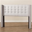 Bowery Hill King Panel Headboard in Grayish Beige