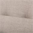Bowery Hill 4 Piece Tufted Sofa Set in Gray and Walnut Brown