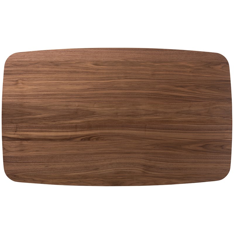 Bowery Hill 5 Piece Dining Set in Light Gray and Walnut Brown