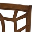 Bowery Hill Dining Side Chair in Light Brown (Set of 2)