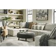 Bowery Hill Contemporary Taupe Modular Accent Chair