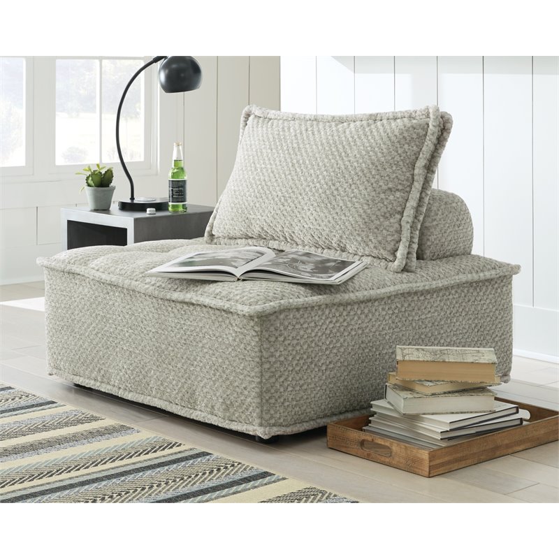 Bowery Hill Contemporary Taupe Modular Accent Chair