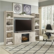 Bowery Hill Engineered Wood Pier in White