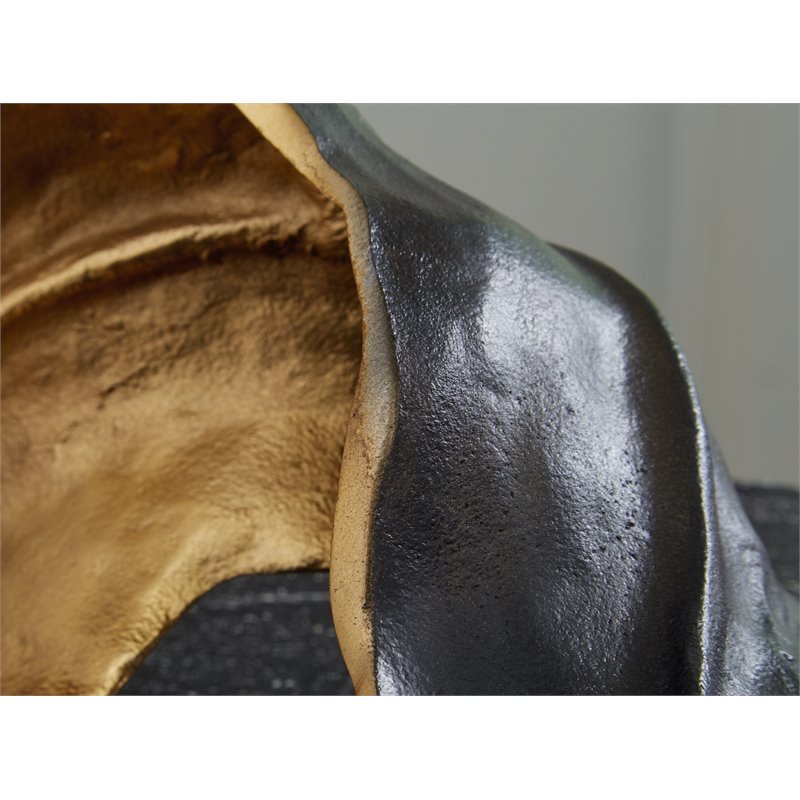 Bowery Hill Black/Gold Finished Sculpture