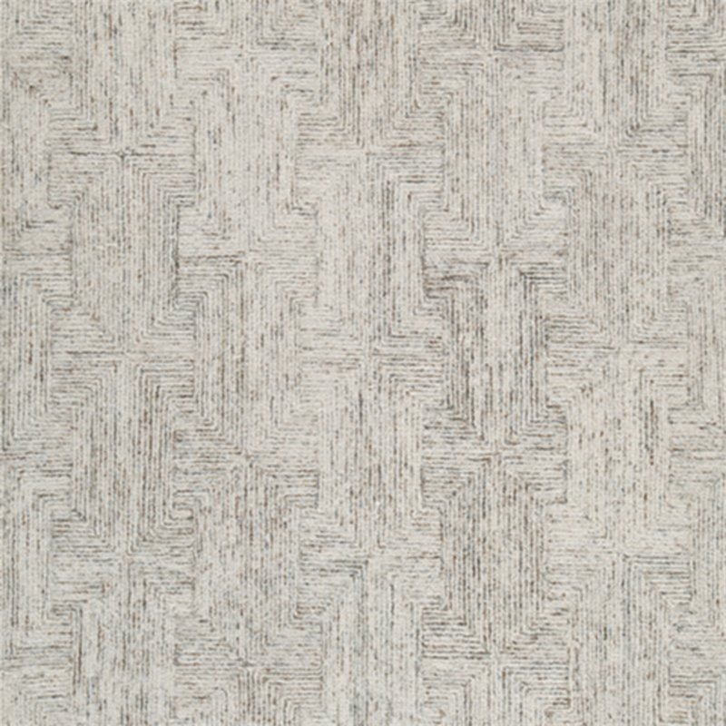 BOWERY HILL Multi-Colored Hand-Tufted Wool Blend Area Rug BOWERY HILL Multi-Colored Hand-Tufted Wool Blend Area Rug