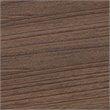 Bowery Hill Brown and Black 5 Shelf Bookcase