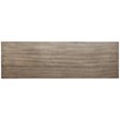 Bowery Hill Wood Storage Bench in White & Light Brown