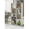 Bowery Hill Eight Cube Engineered Wood Organizer in White Wash