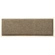 Bowery Hill Single Wood Counter Bench in Antique White & Brown