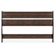 Bowery Hill Full Panel Engineered Wood Headboard in Mocha Brown