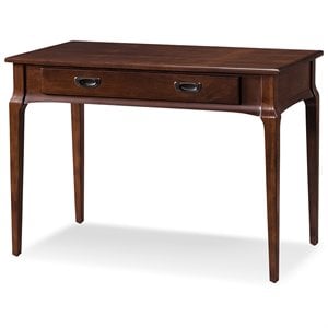 Bowery Hill Solid Wood Computer Desk in Heartwood Cherry