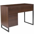 Bowery Hill Computer Desk in Rustic Wood Grain