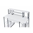 Bowery Hill Rectangular Table Top Desk in White