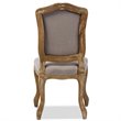 Bowery Hill Dining Side Chair in Oak and Beige