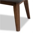 Bowery Hill Button Tufted Bedroom Bench in Dark Gray