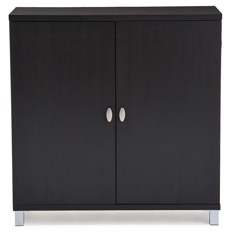 Bowery Hill Multipurpose Entryway Storage Cabinet in Brown