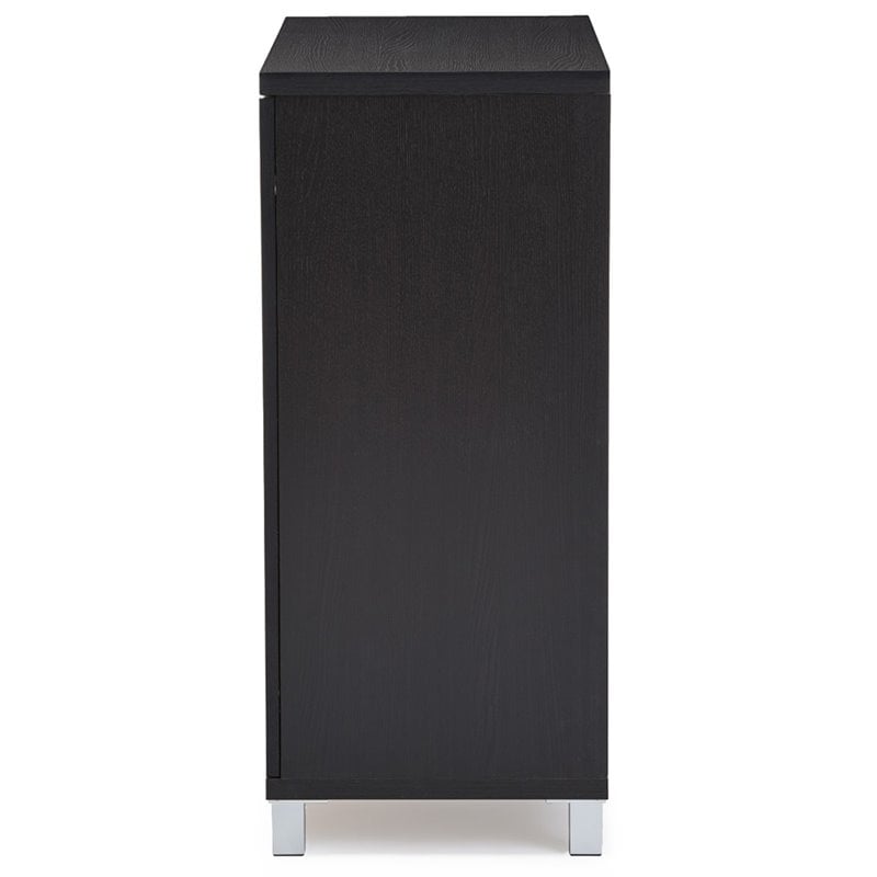 Bowery Hill Multipurpose Entryway Storage Cabinet in Brown