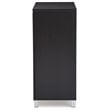 Bowery Hill Multipurpose Entryway Storage Cabinet in Brown