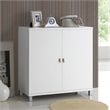 Bowery Hill Multipurpose Entryway Storage Cabinet in White