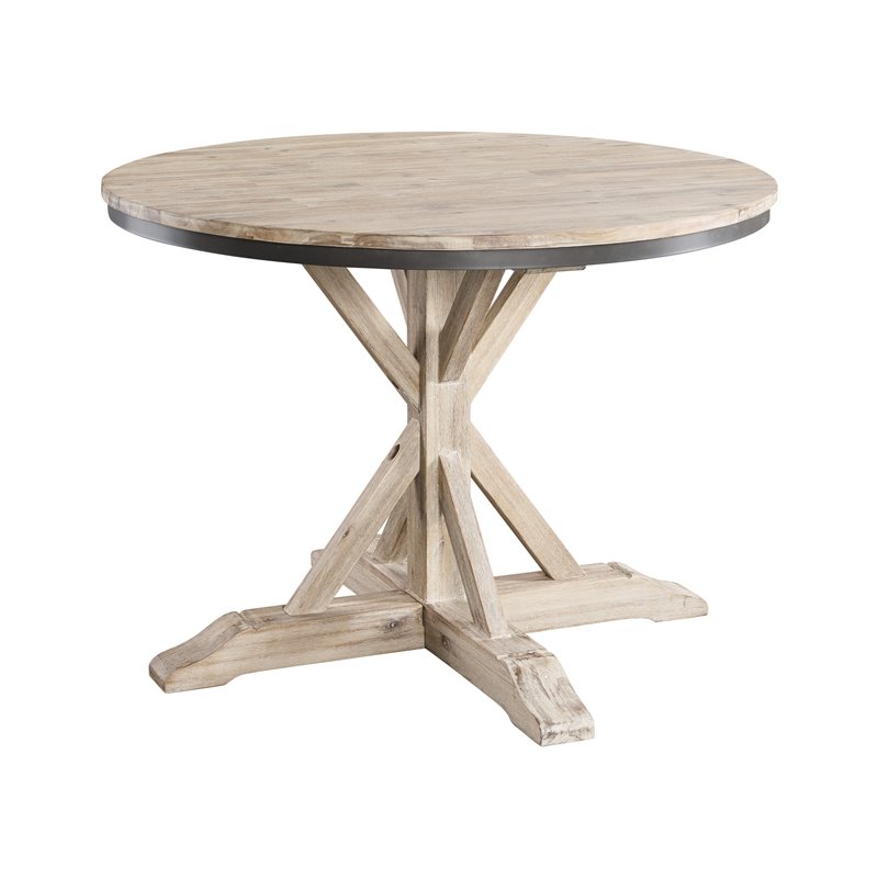 Bowery Hill Contemporary Round Standard Height Dining Table