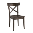 Bowery Hill Contemporary Wooden Side Chair (Set of 2)