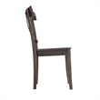 Bowery Hill Contemporary Wooden Side Chair (Set of 2)