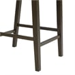 Bowery Hill 5 Piece Round Counter Height Dining Set in Brown