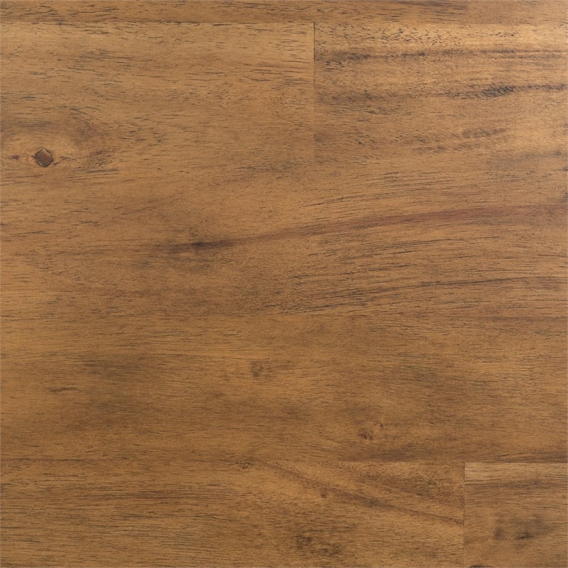 Bowery Hill Modern 2-Drawer Sofa Table in Light Walnut Finish