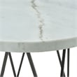 Bowery Hill Contemporary Counter Height Dining Table in White